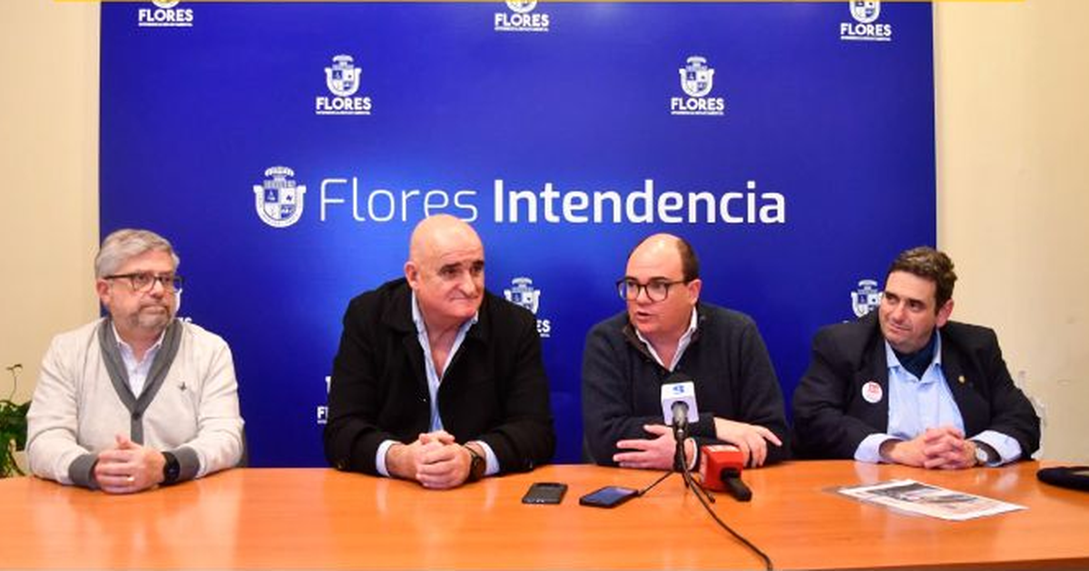 Integrantes del Directorio de UTE se reunieron con el Intendente de Flores